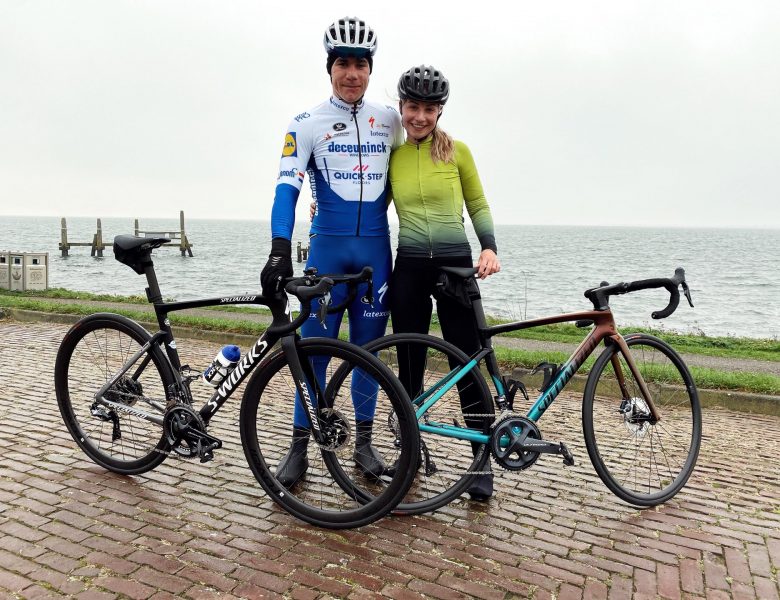 Fábio Jakobsen voltou à bicicleta hoje