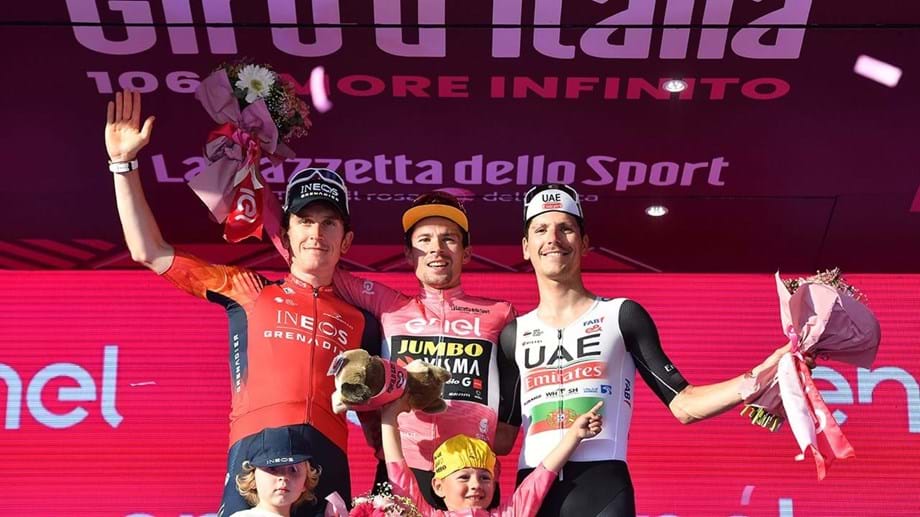 Giro de Itália – João Almeida com pódio histórico