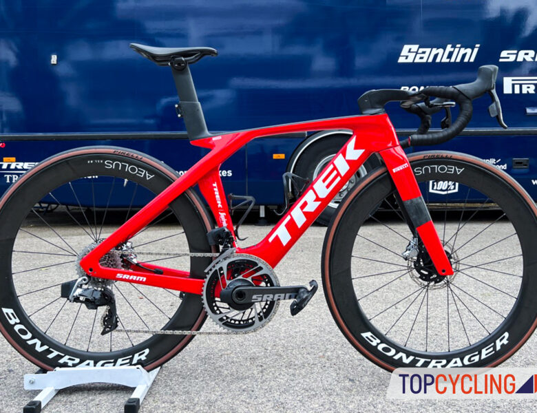 A Trek Madone SLR da equipa Lidl-Trek