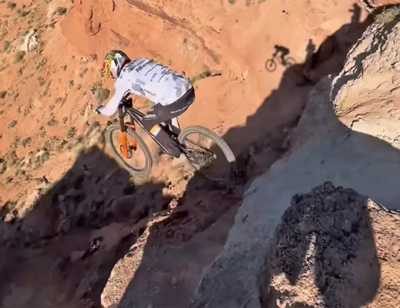 Queda impressionante de Gee Atherton na Red Bull Rampage