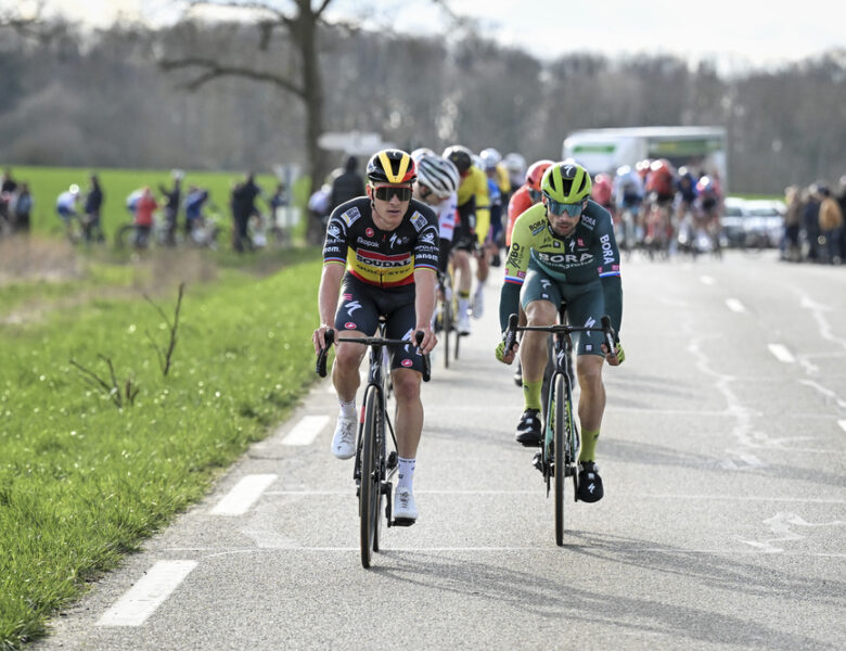 Evenepoel e Roglic no Dauphiné