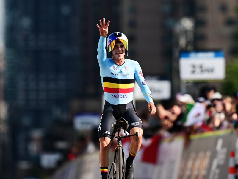 Mundial Montreal | Evenepoel e Reusser supremos no contrarrelógio rumo ao arco-íris
